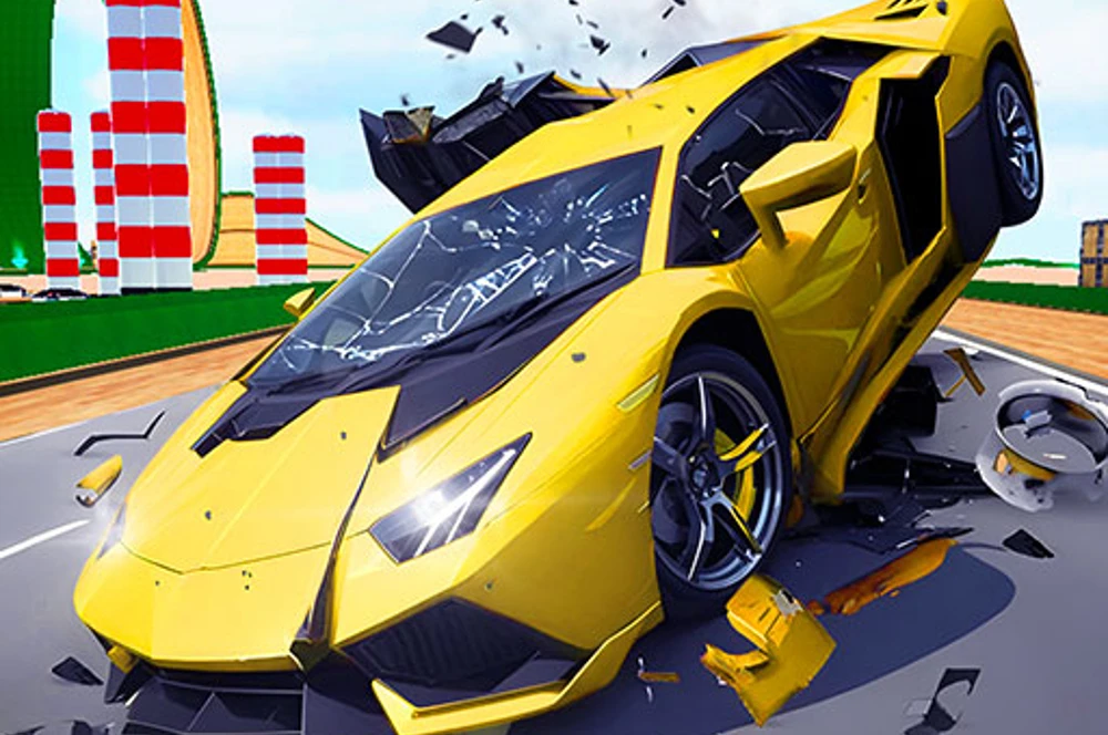 Hyper Cars Ramp Crash