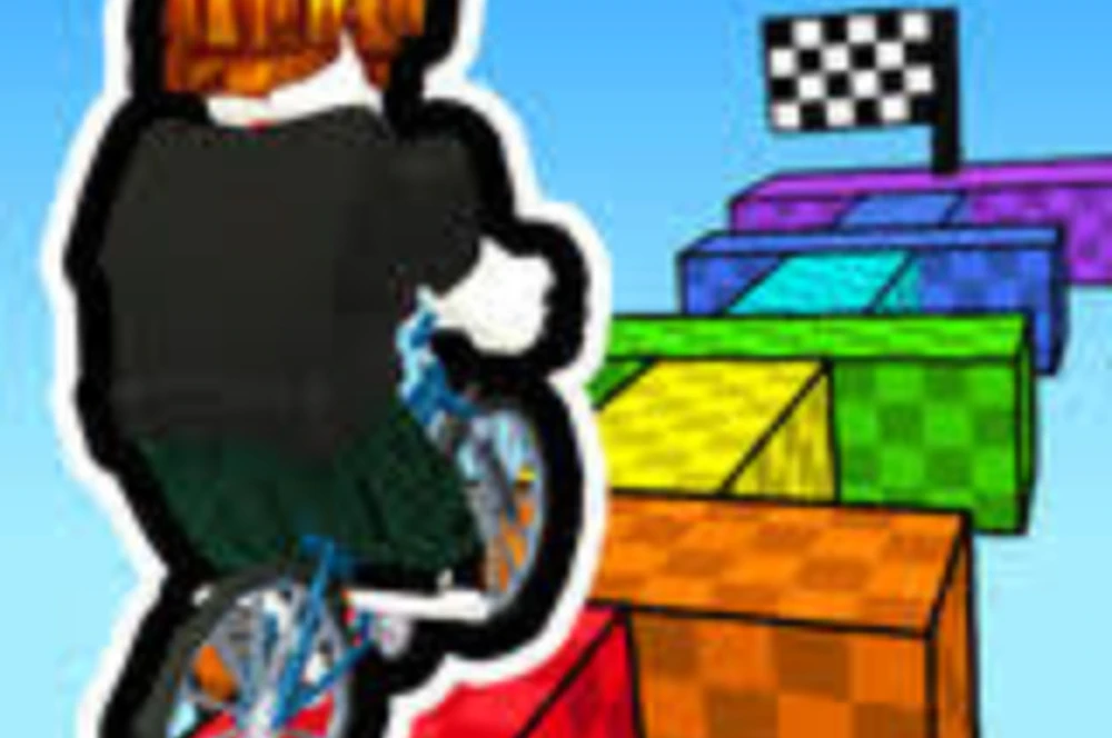 Obby But You Are On A Bike