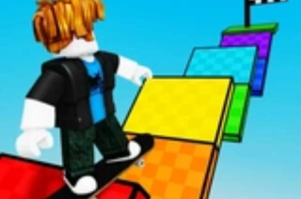 Obby Skateboard Race