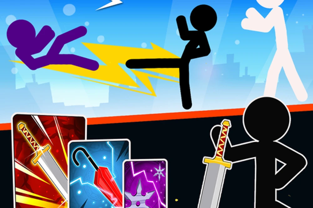 Stickman Fighter Mega Brawl